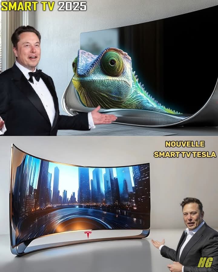 TESLA GOES BEYOND CARS: Elon Musk OFFICIALLY LAUNCHES 2025 TV – Features like coming out of a science fiction movie! Details in comment 👇👇